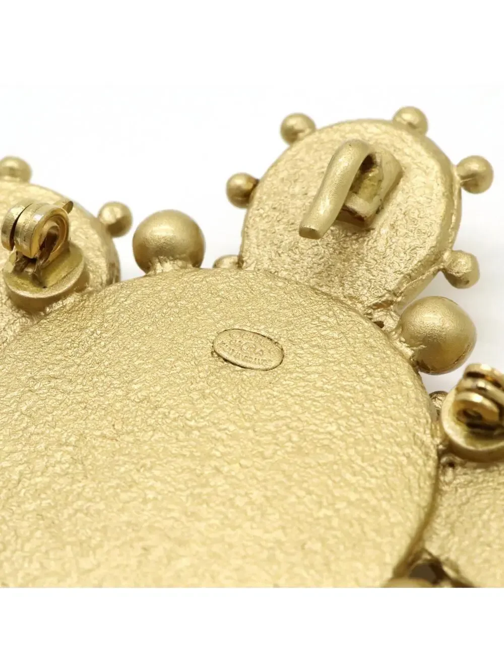 Chanel Cc Logo Brooch Metal #208363C10B